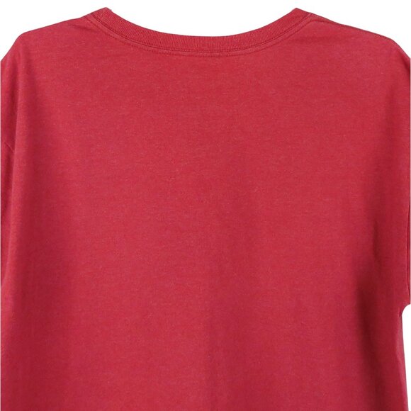 Disney Store Mickey Mouse Red Graphic T-Shirt Tee Size Large Vintage Look VGUC - Picture 6 of 11